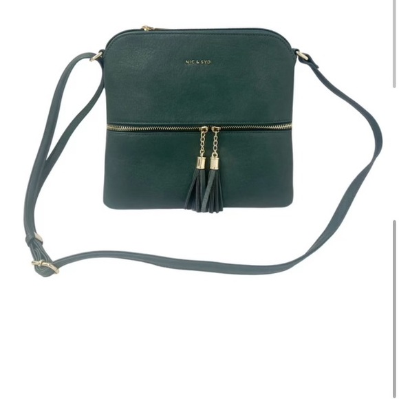 Crossover bag with adjustable straps zippered pocket on the front - Picture 1 of 6